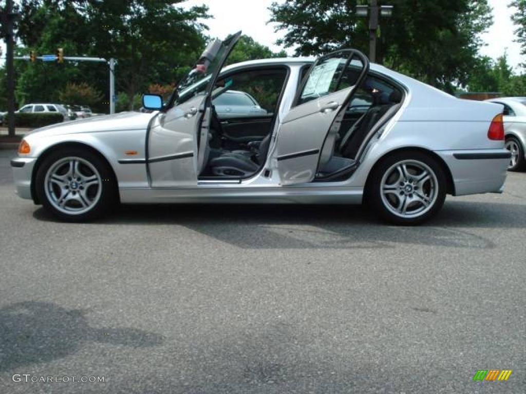 2001 3 Series 330i Sedan - Titanium Silver Metallic / Grey photo #26