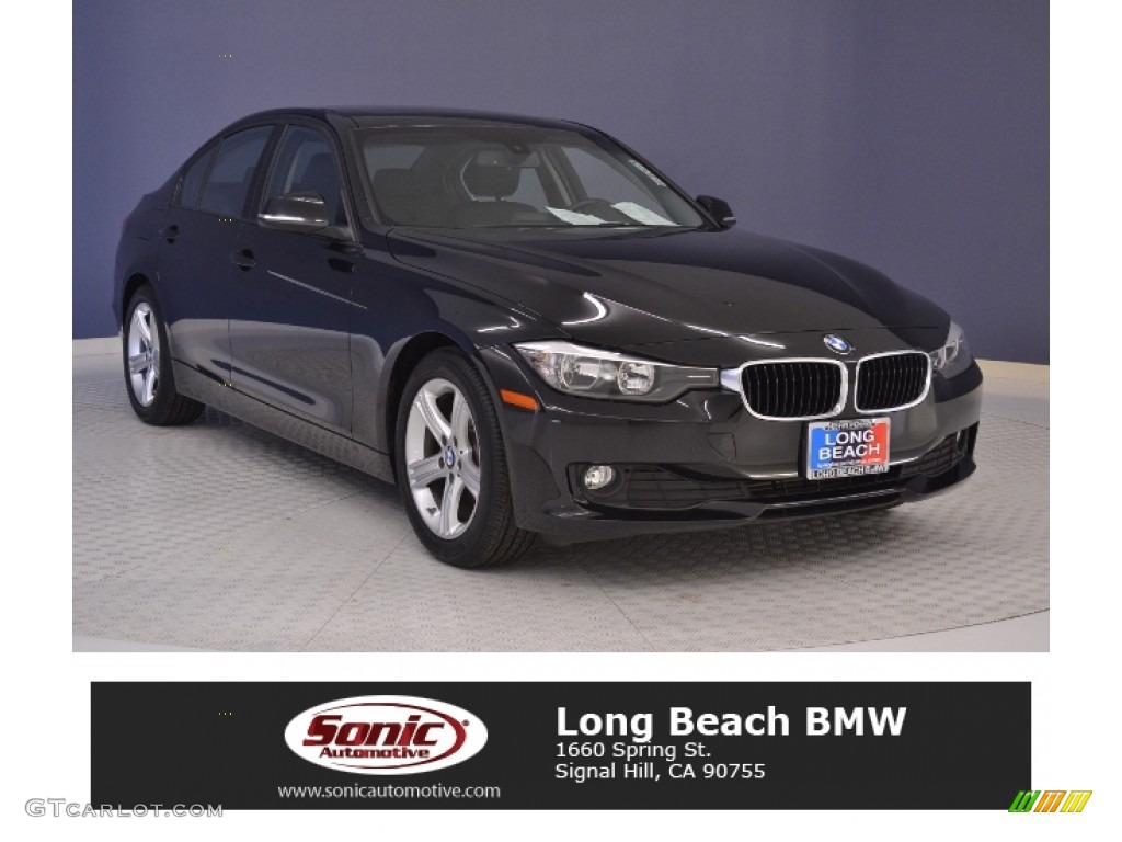 2014 3 Series 328d Sedan - Jet Black / Black photo #1