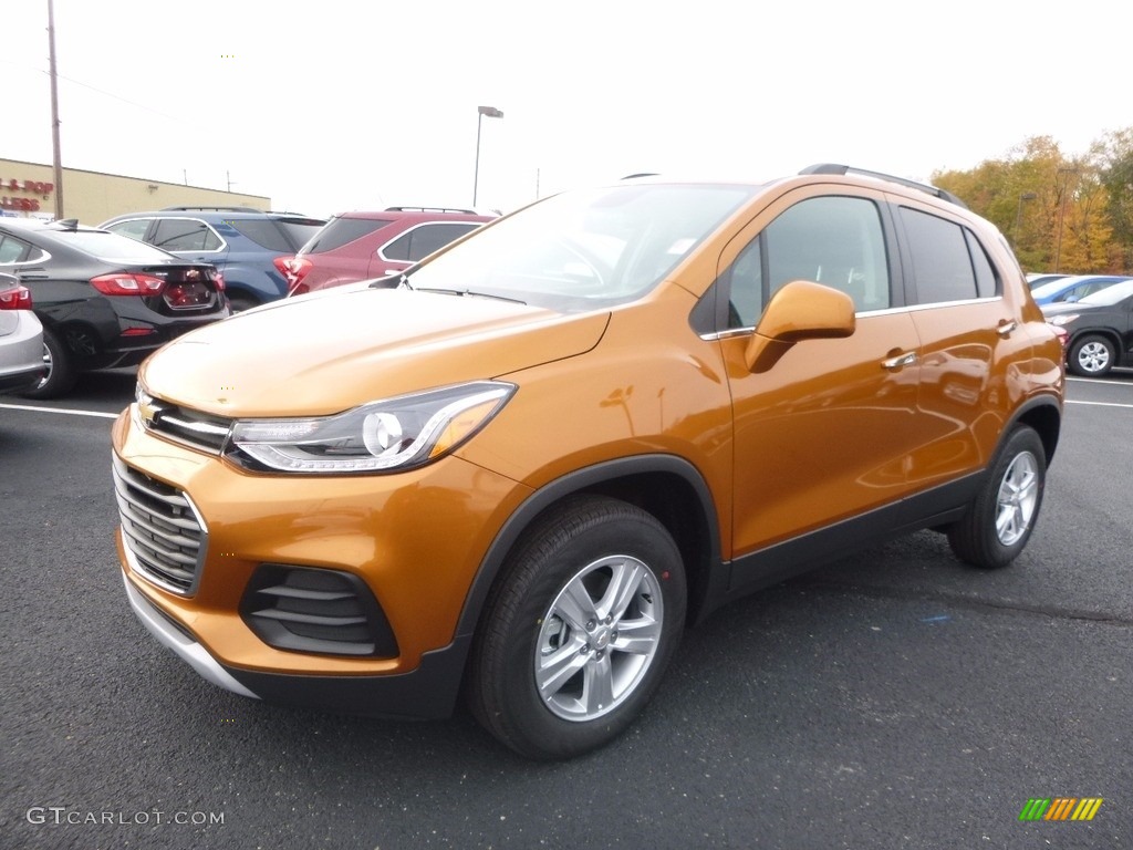 2017 Trax LT AWD - Orange Burst Metallic / Jet Black photo #1