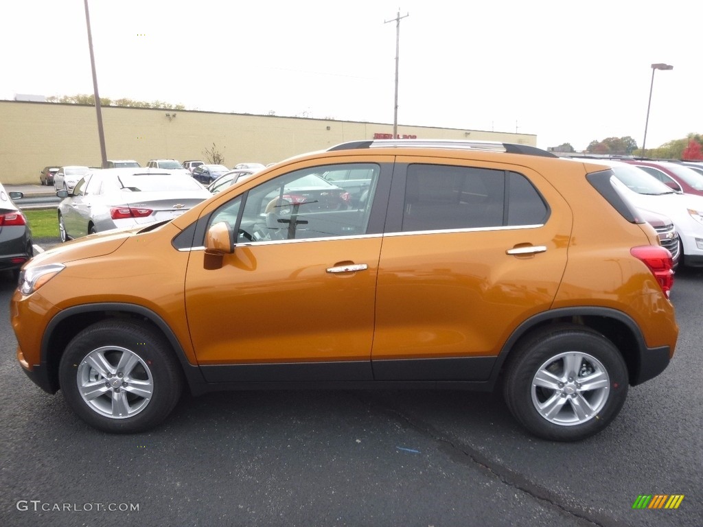 Orange Burst Metallic 2017 Chevrolet Trax LT AWD Exterior Photo #116737957