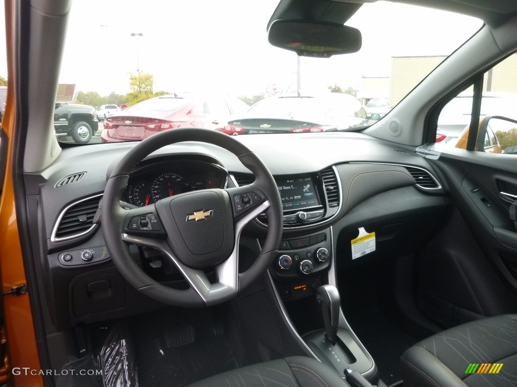Jet Black Interior 2017 Chevrolet Trax LT AWD Photo #116738068