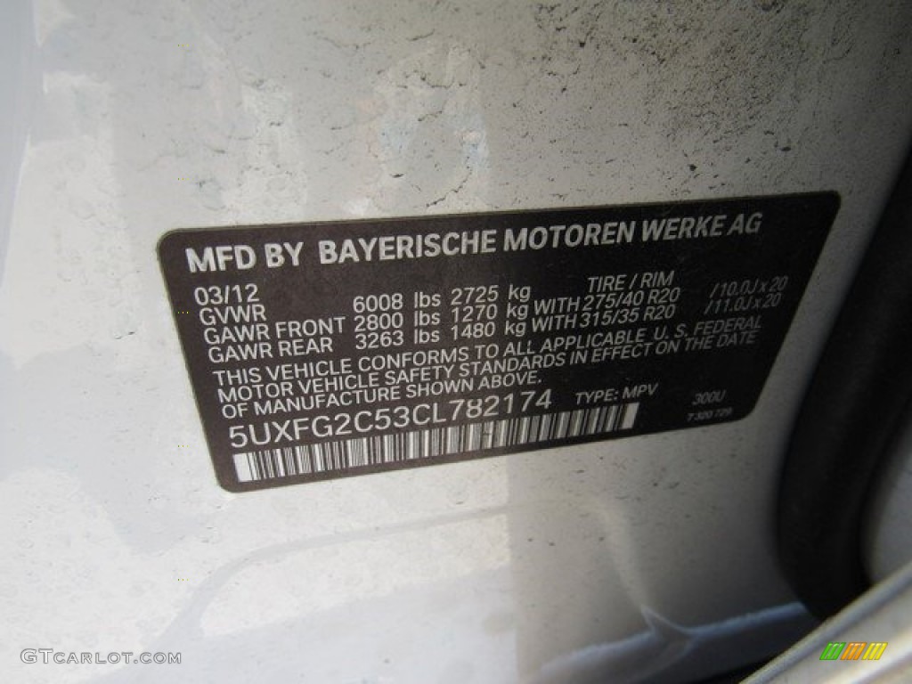 2012 X6 xDrive35i - Alpine White / Sand Beige photo #33