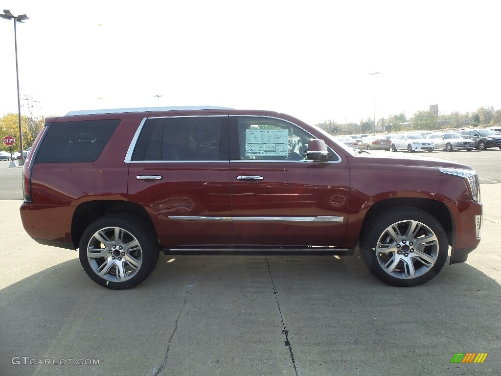 Red Passion Tintcoat 2017 Cadillac Escalade Premium Luxury 4WD Exterior Photo #116739667