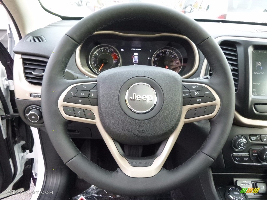 2017 Jeep Cherokee High Altitude 4x4 Steering Wheel Photos