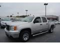 2010 Pure Silver Metallic GMC Sierra 1500 SL Crew Cab  photo #7