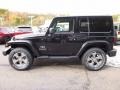 2017 Black Jeep Wrangler Sahara 4x4  photo #2