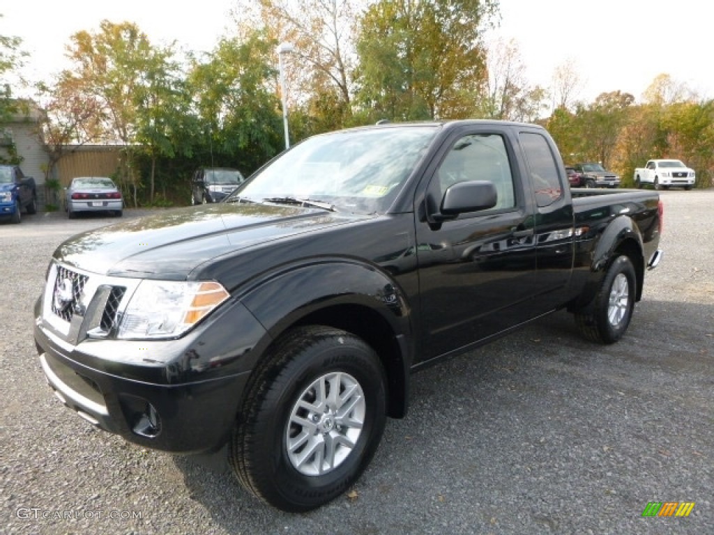 Magnetic Black 2017 Nissan Frontier SV King Cab 4x4 Exterior Photo #116742142