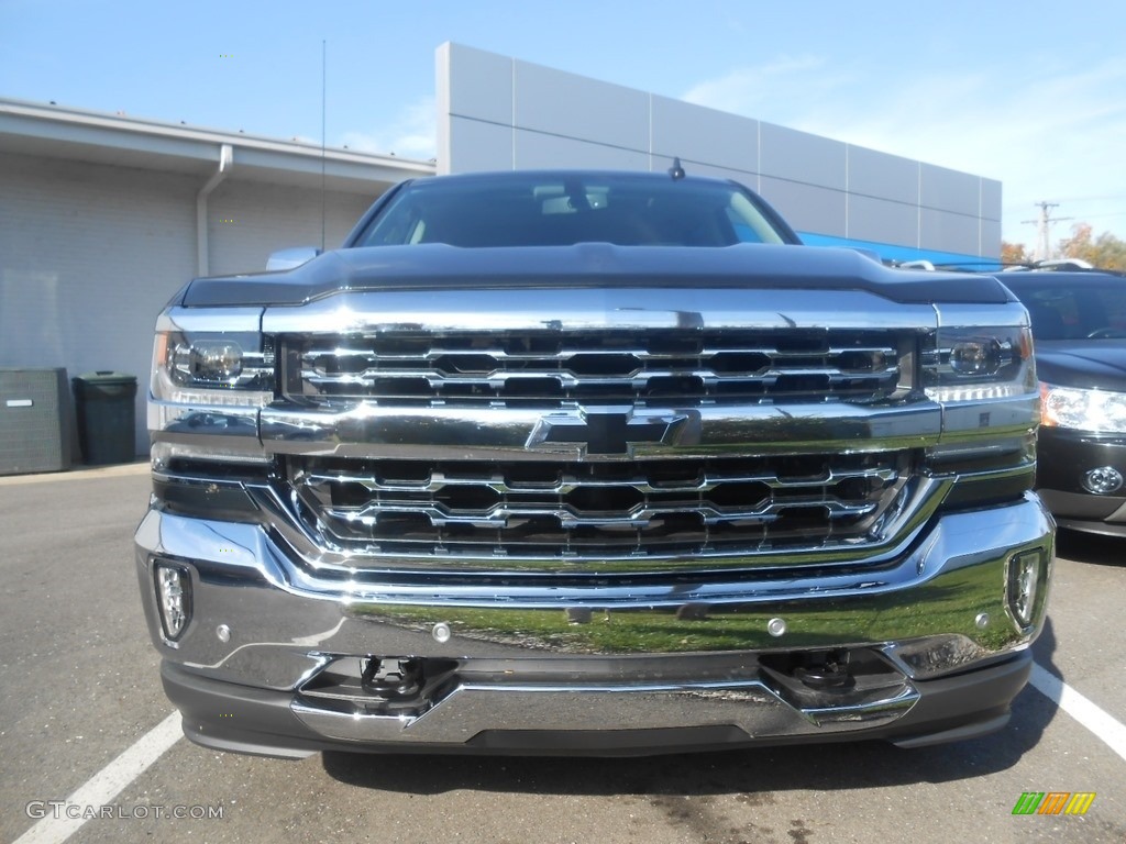 2017 Silverado 1500 LTZ Crew Cab 4x4 - Graphite Metallic / Dark Ash/Jet Black photo #2