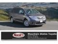 2017 Predawn Gray Mica Toyota Sienna XLE AWD  photo #1