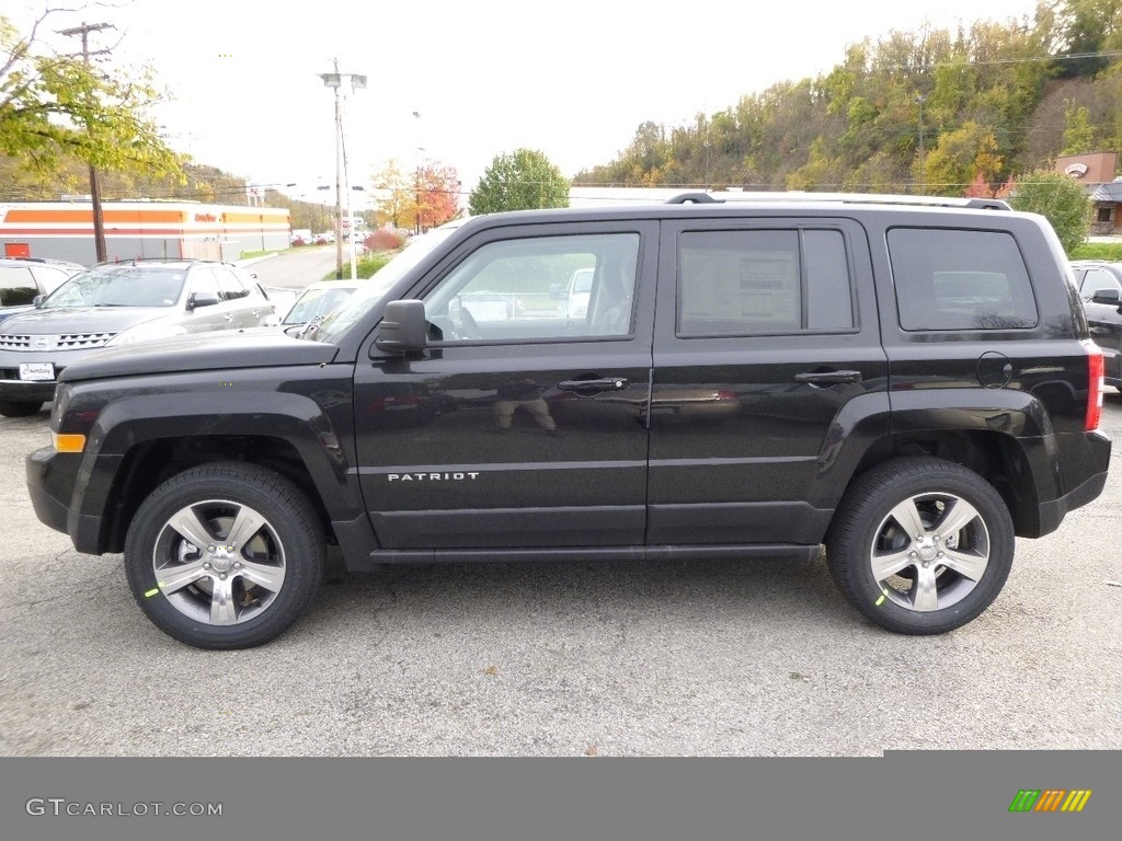 2017 Patriot Latitude 4x4 - Black / Dark Slate Gray photo #2