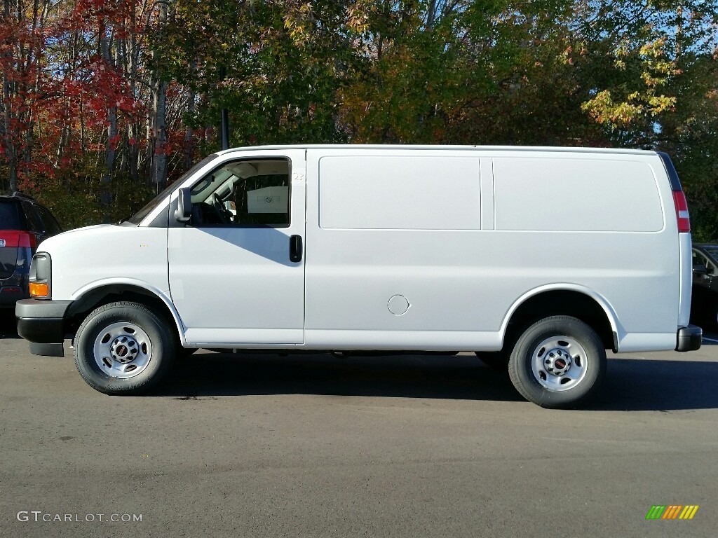 Summit White 2017 GMC Savana Van 2500 Cargo Exterior Photo #116746189