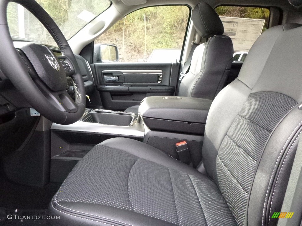 Black Interior 2017 Ram 1500 Sport Quad Cab 4x4 Photo #116746417