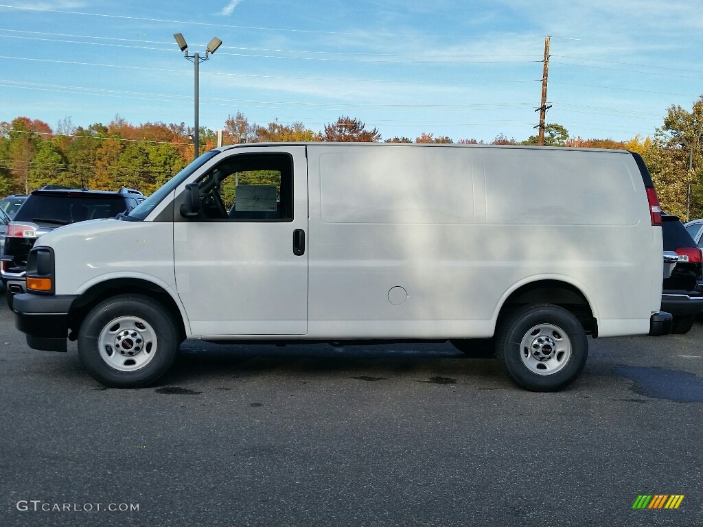 Summit White 2017 GMC Savana Van 2500 Cargo Exterior Photo #116746735