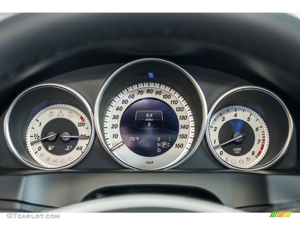 2017 Mercedes-Benz E 400 Coupe Gauges Photo #116748481
