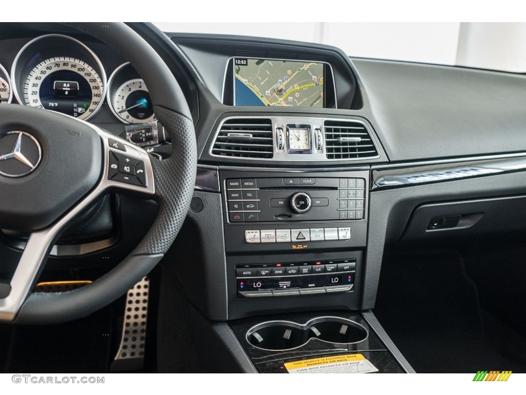2017 Mercedes-Benz E 400 Coupe Black Dashboard Photo #116748499