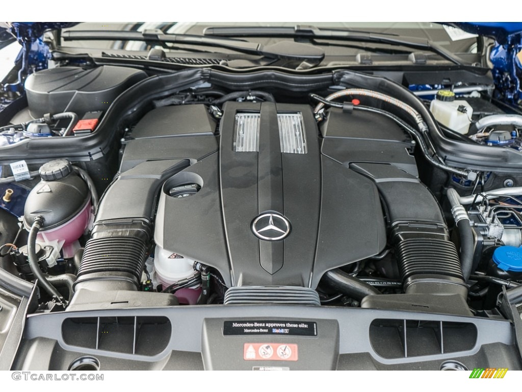 2017 Mercedes-Benz E 400 Coupe 3.0 Liter Turbocharged DOHC 24-Valve VVT V6 Engine Photo #116748520