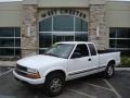 Summit White 2001 Chevrolet S10 LS Extended Cab 4x4