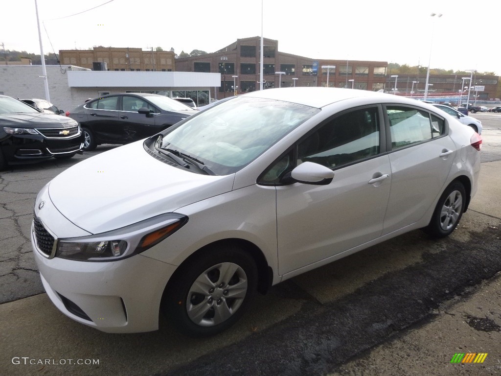 Snow White Pearl 2017 Kia Forte LX Exterior Photo #116749597