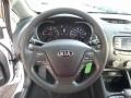 2017 Kia Forte Gray Interior Steering Wheel Photo