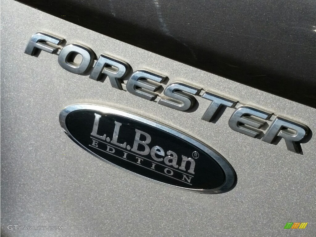 2005 Forester 2.5 XS L.L.Bean Edition - Crystal Gray Metallic / Beige photo #9
