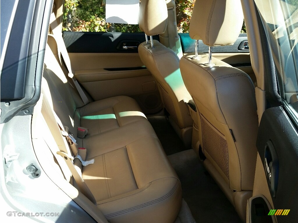 2005 Forester 2.5 XS L.L.Bean Edition - Crystal Gray Metallic / Beige photo #14