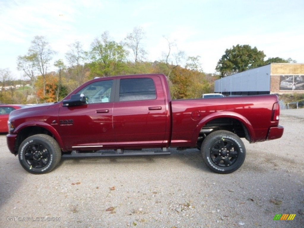 Delmonico Red Pearl 2017 Ram 2500 Laramie Crew Cab 4x4 Exterior Photo #116750575