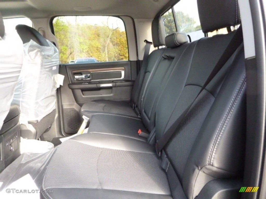 2017 Ram 2500 Laramie Crew Cab 4x4 Rear Seat Photo #116750599
