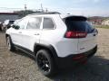 2017 Bright White Jeep Cherokee Trailhawk 4x4  photo #4