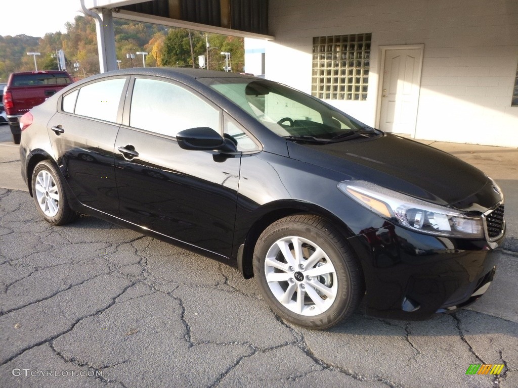 Aurora Black 2017 Kia Forte S Exterior Photo #116751211