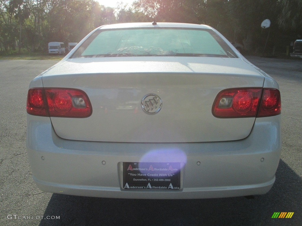 2008 Lucerne CXL - White Diamond Tricoat / Titanium photo #4
