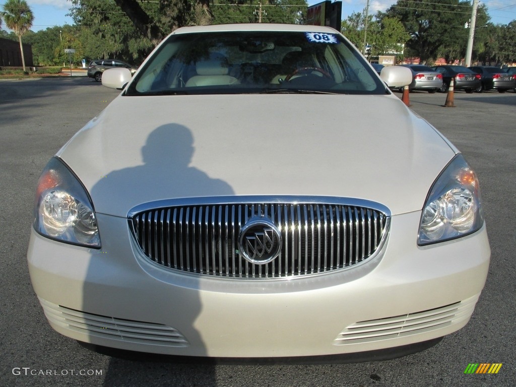 2008 Lucerne CXL - White Diamond Tricoat / Titanium photo #8