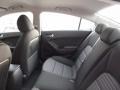 2017 Kia Forte Black Interior Rear Seat Photo