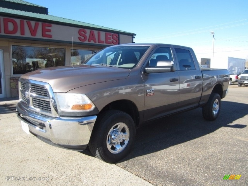 2010 Ram 2500 ST Crew Cab 4x4 - Austin Tan Pearl / Dark Slate/Medium Graystone photo #1