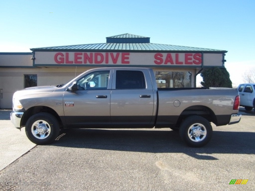 2010 Ram 2500 ST Crew Cab 4x4 - Austin Tan Pearl / Dark Slate/Medium Graystone photo #5