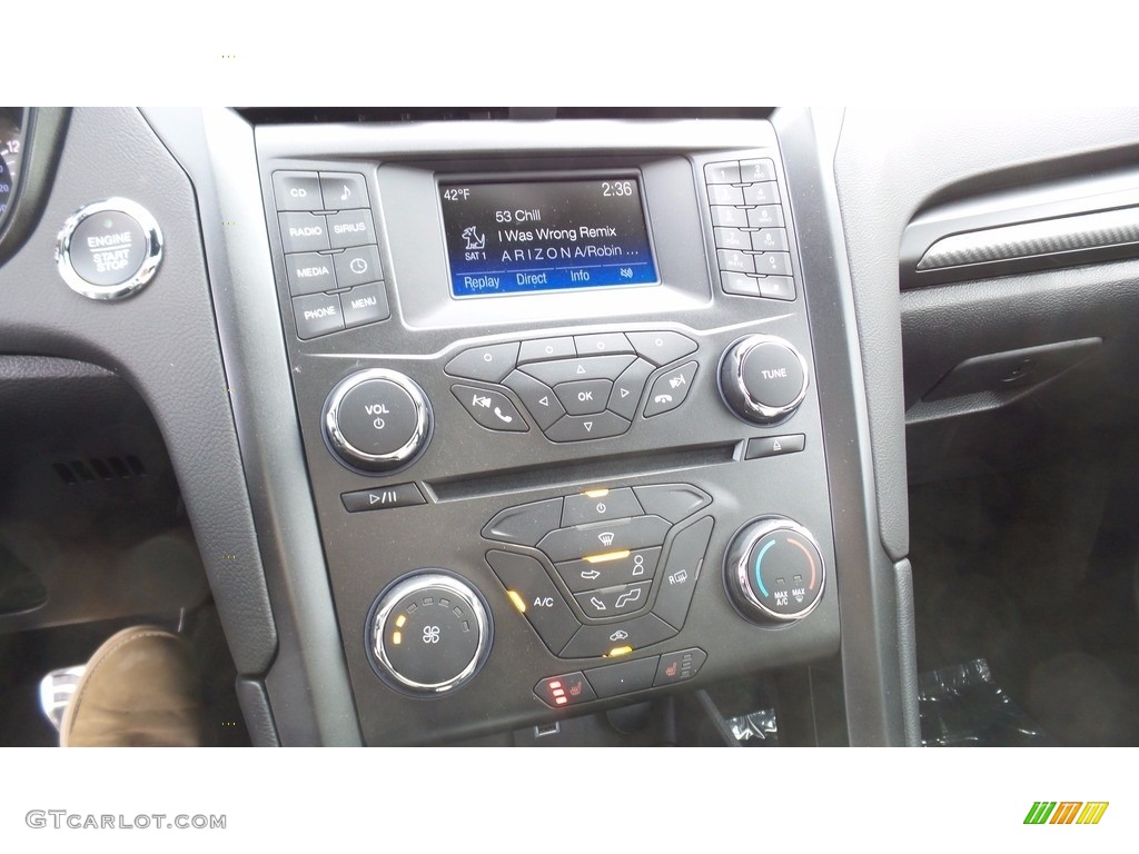 2017 Fusion Sport AWD - White Platinum / Dark Earth Grey photo #14