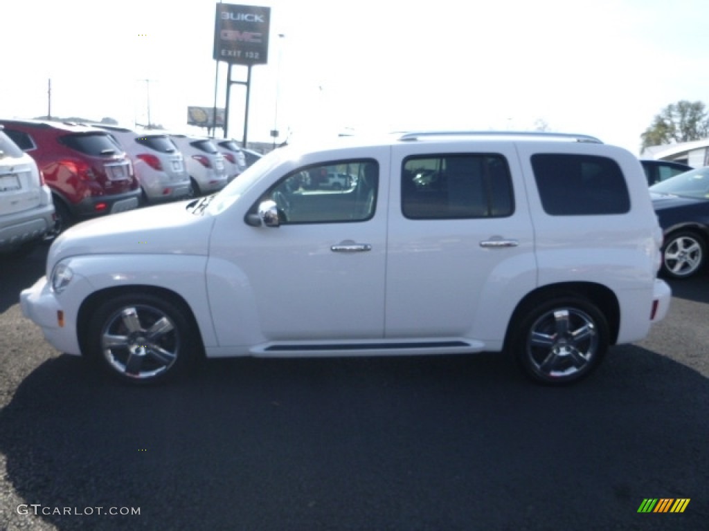 2011 HHR LT - Arctic Ice White / Gray photo #10