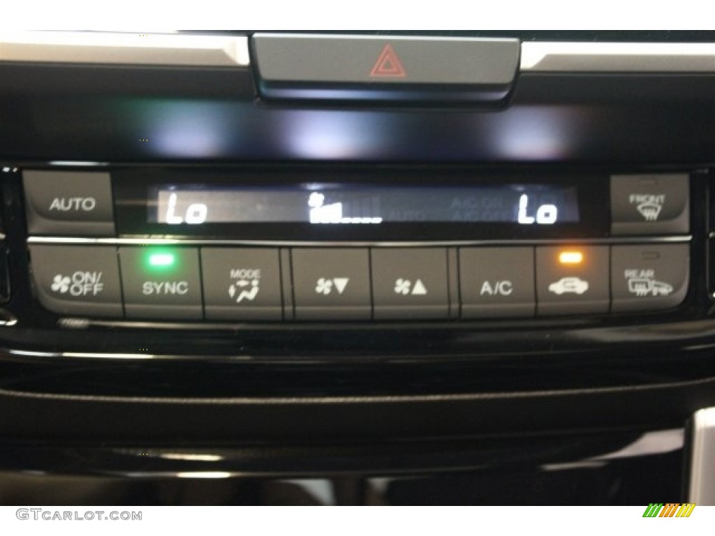 2017 Accord Hybrid Touring Sedan - Mandarin Gold Metallic / Black photo #24