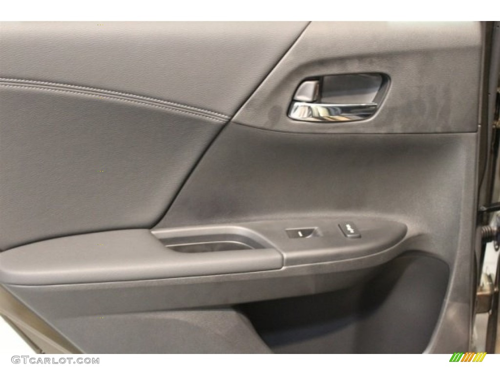 2017 Accord Hybrid Touring Sedan - Mandarin Gold Metallic / Black photo #32