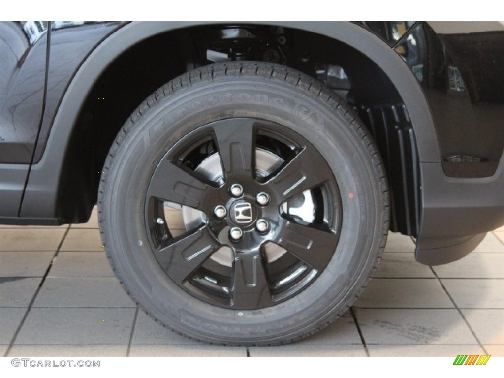 2017 Honda Ridgeline RTL-E AWD Black Edition Wheel Photo #116756566