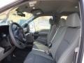 Earth Gray 2017 Ford F150 XL SuperCab 4x4 Interior Color