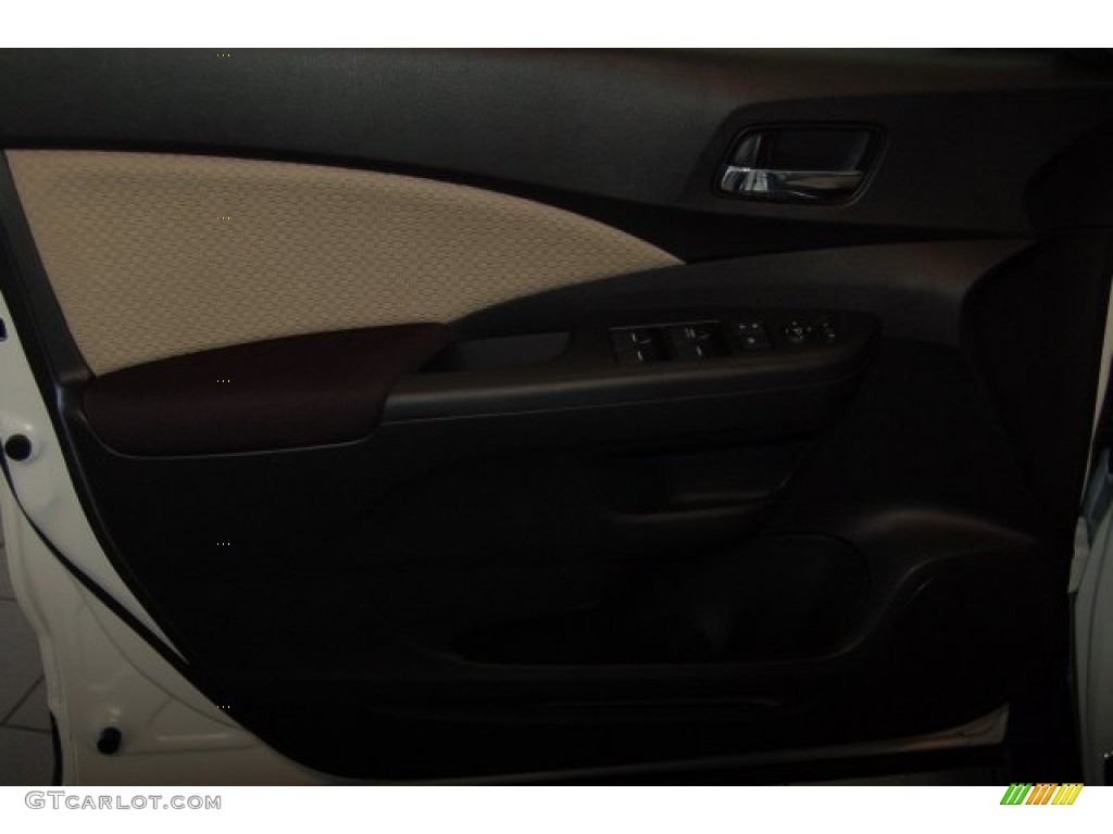 2016 CR-V EX - White Diamond Pearl / Beige photo #7