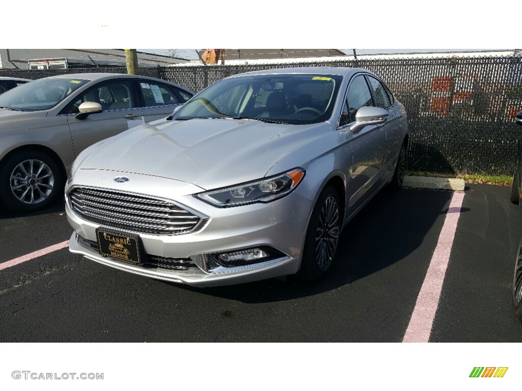 2017 Fusion SE - Ingot Silver / Ebony photo #1