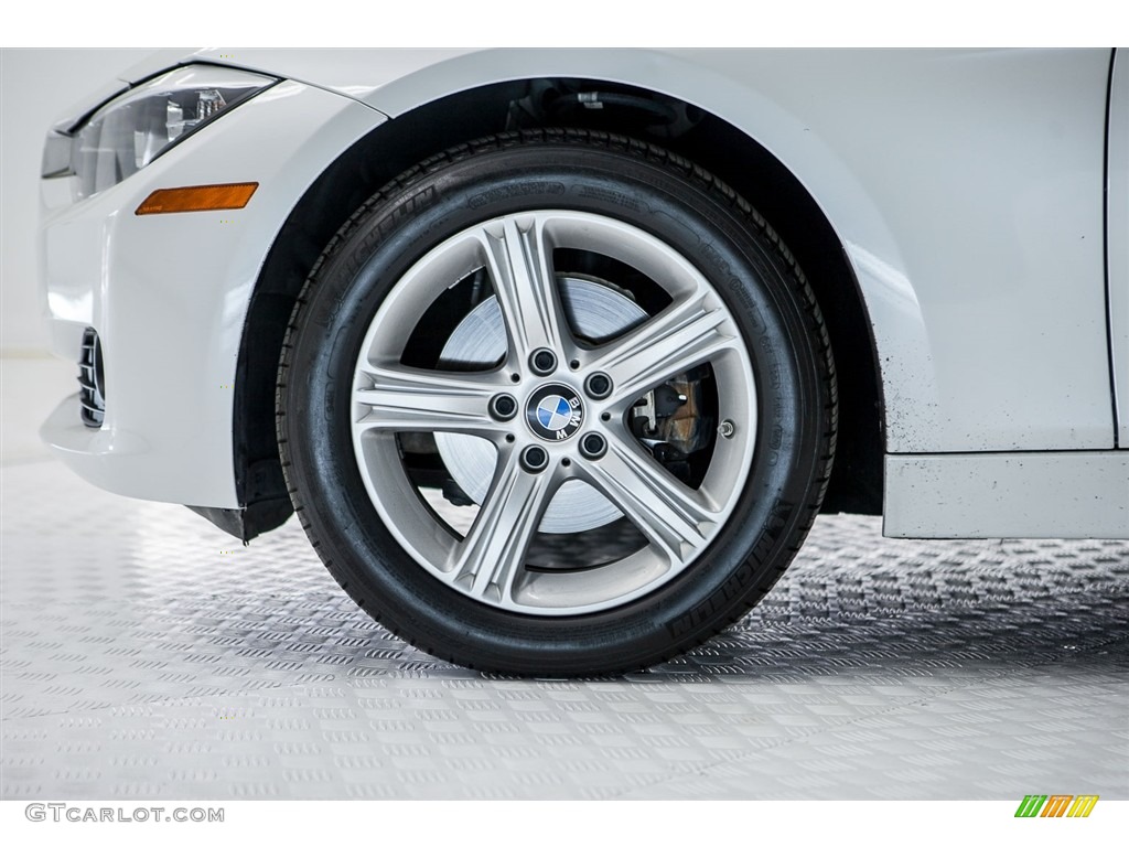 2014 3 Series 320i Sedan - Mineral White Metallic / Venetian Beige photo #7