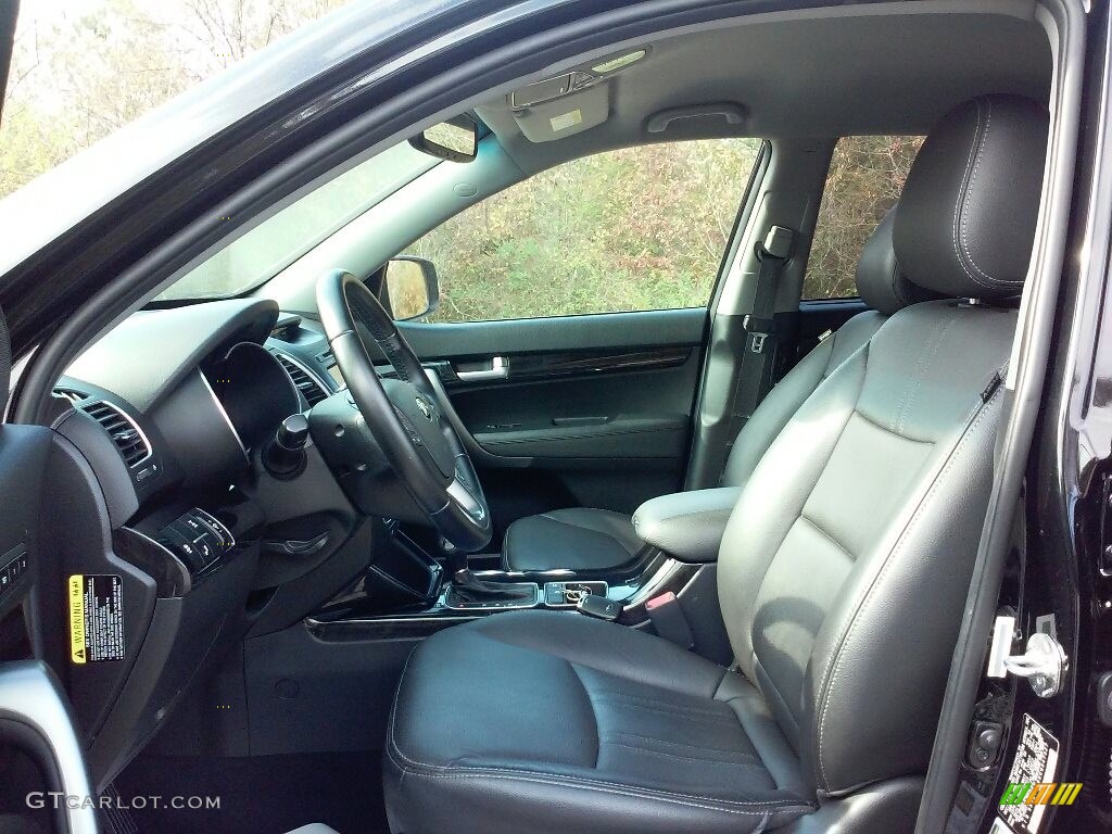 2014 Sorento LX AWD - Ebony Black / Black photo #9