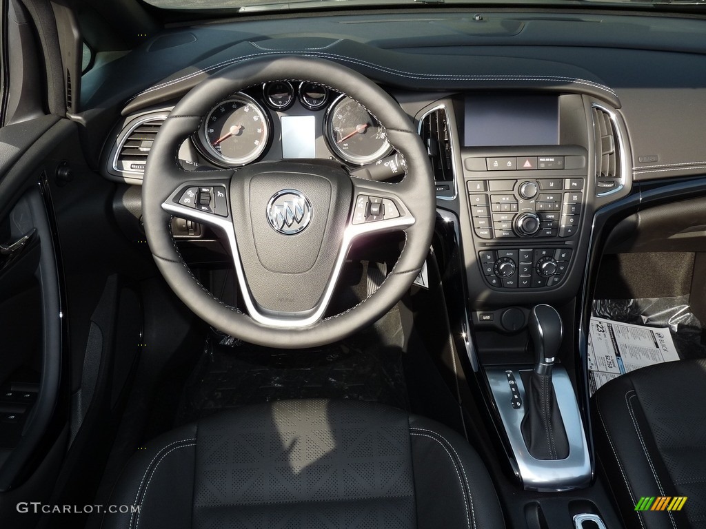 2017 Buick Cascada Premium Jet Black Dashboard Photo #116760118
