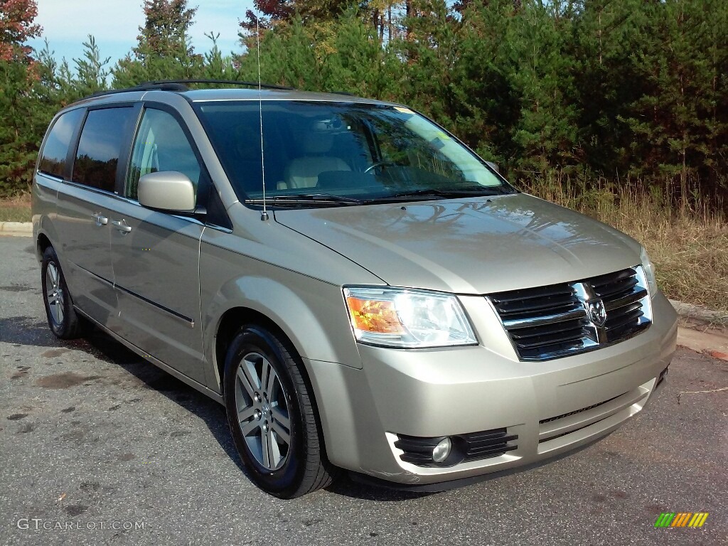 2009 Grand Caravan SXT - Light Sandstone Metallic / Dark Slate Gray/Light Shale photo #6