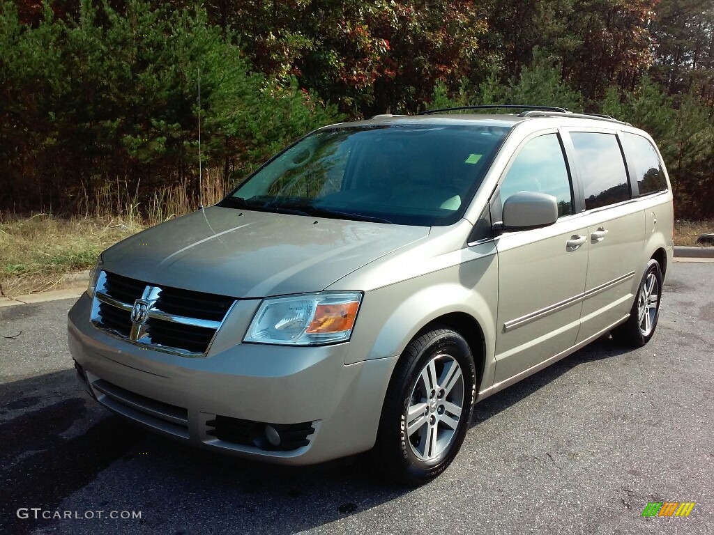 2009 Grand Caravan SXT - Light Sandstone Metallic / Dark Slate Gray/Light Shale photo #8