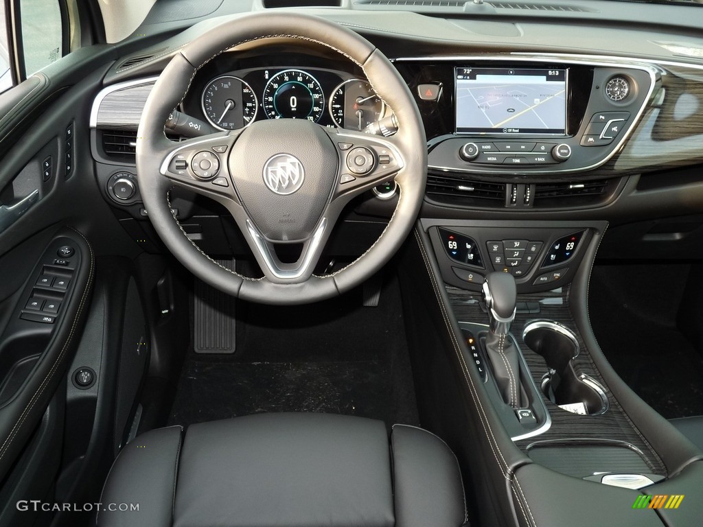 2017 Buick Envision Premium AWD Ebony Dashboard Photo #116760577