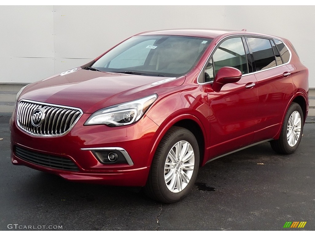 Chili Red Metallic 2017 Buick Envision Preferred AWD Exterior Photo #116760604