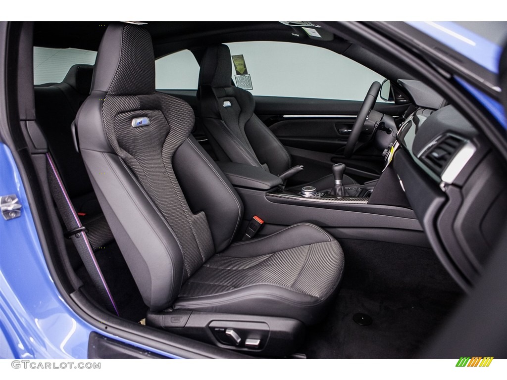 Carbonstructure Anthracite/Black Interior 2017 BMW M4 Coupe Photo #116761102